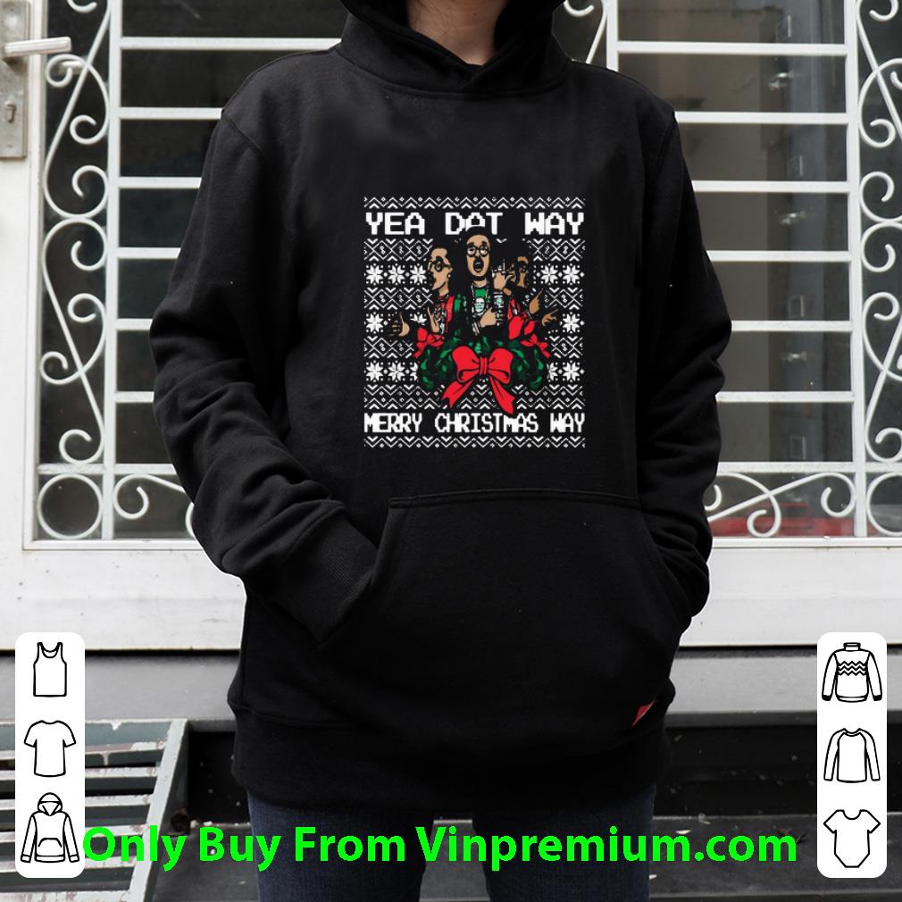 571051f5 awesome yea dat way merry christmas way shirt 4 - Awesome Yea Dat Way Merry Christmas Way shirt