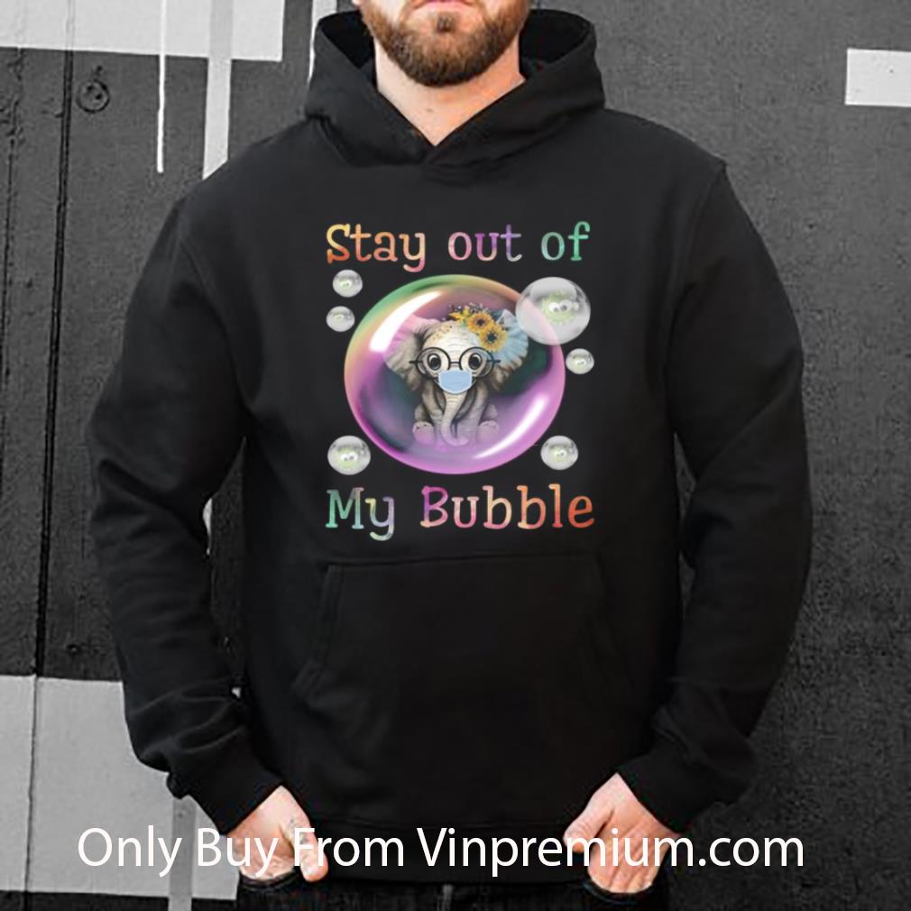 78253f03 original stay out of my bubble coronavirus elephant sunflowers mask shirt 4 - Original Stay Out Of My Bubble Coronavirus Elephant Sunflowers Mask shirt