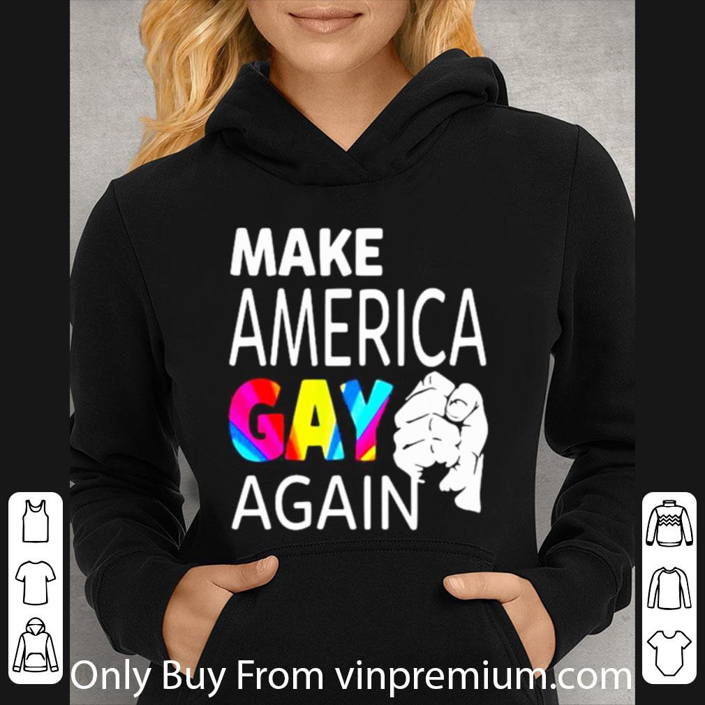 7c72562b great make america gay again black lives matter shirt 4 - Great Make America Gay Again Black Lives Matter shirt
