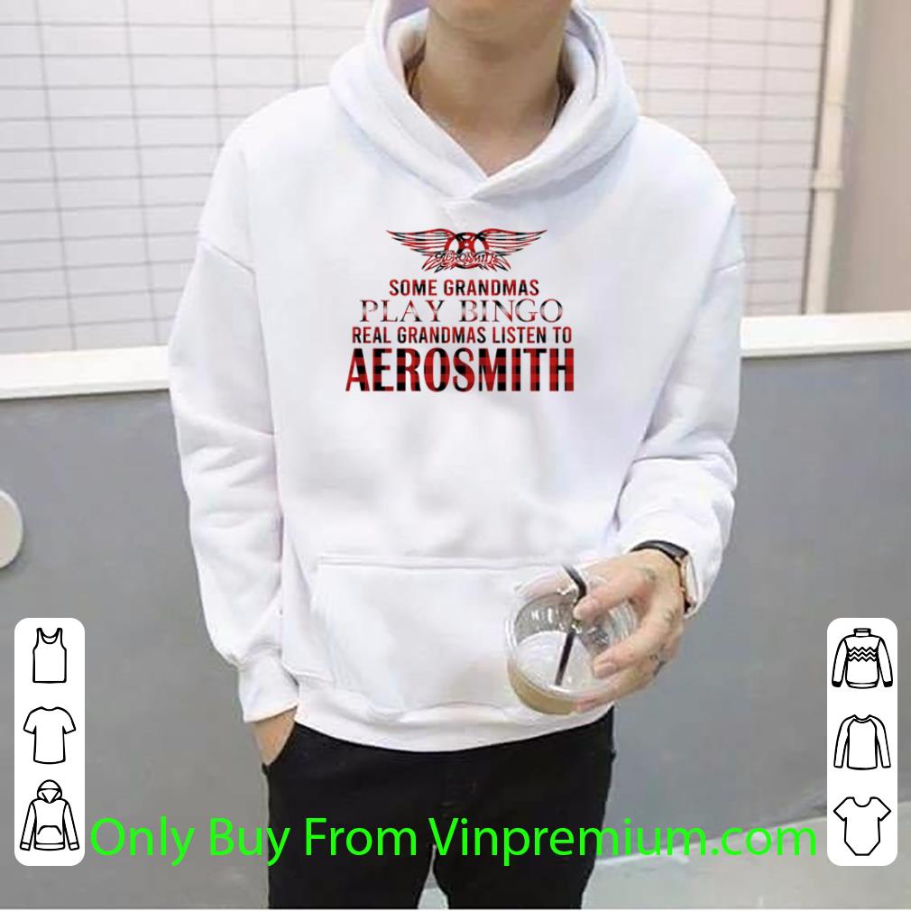 7c838d64 nice some grandmas play bingo real grandmas listen to aerosmith band shirt 4 - Nice Some Grandmas Play Bingo Real Grandmas Listen To Aerosmith Band shirt