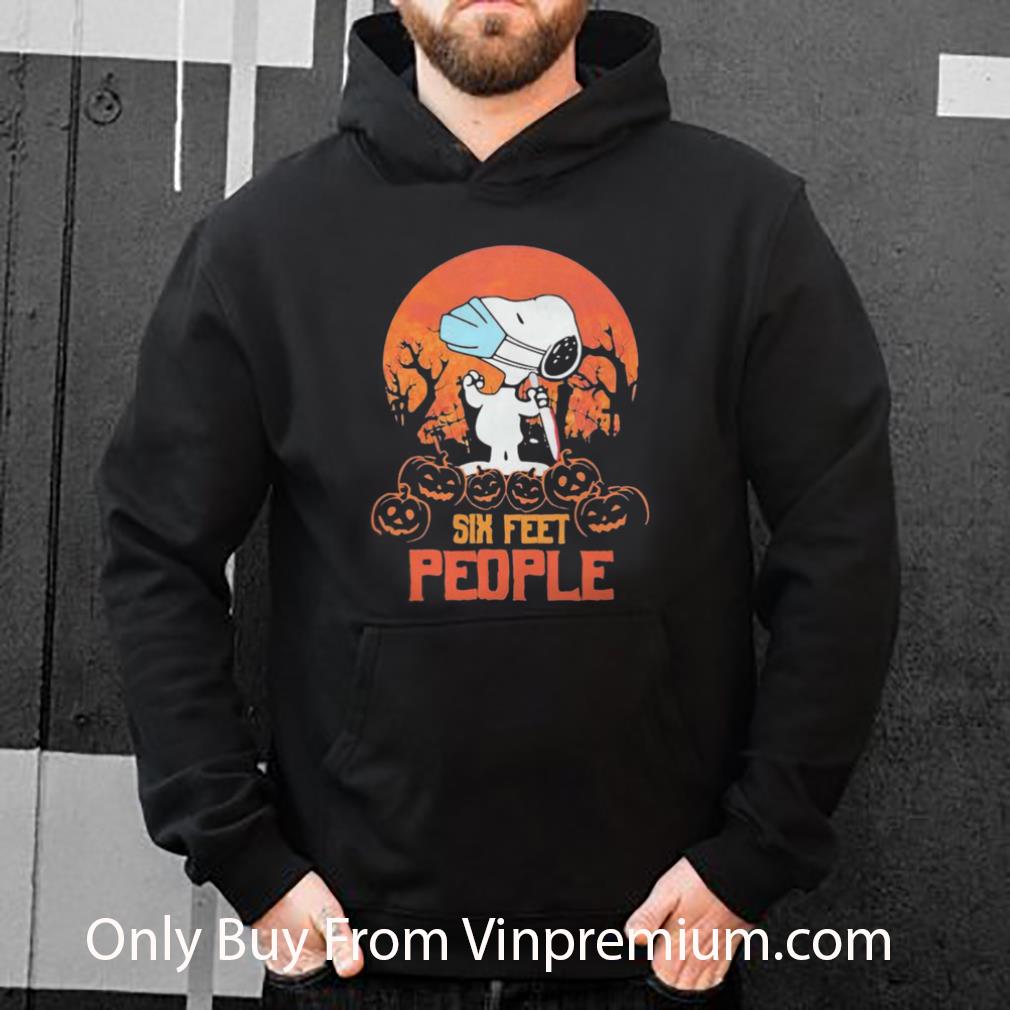 891e878c official halloween snoopy mask six feet people moon pumpkins shirt 4 - Official Halloween Snoopy Mask Six Feet People Moon Pumpkins shirt