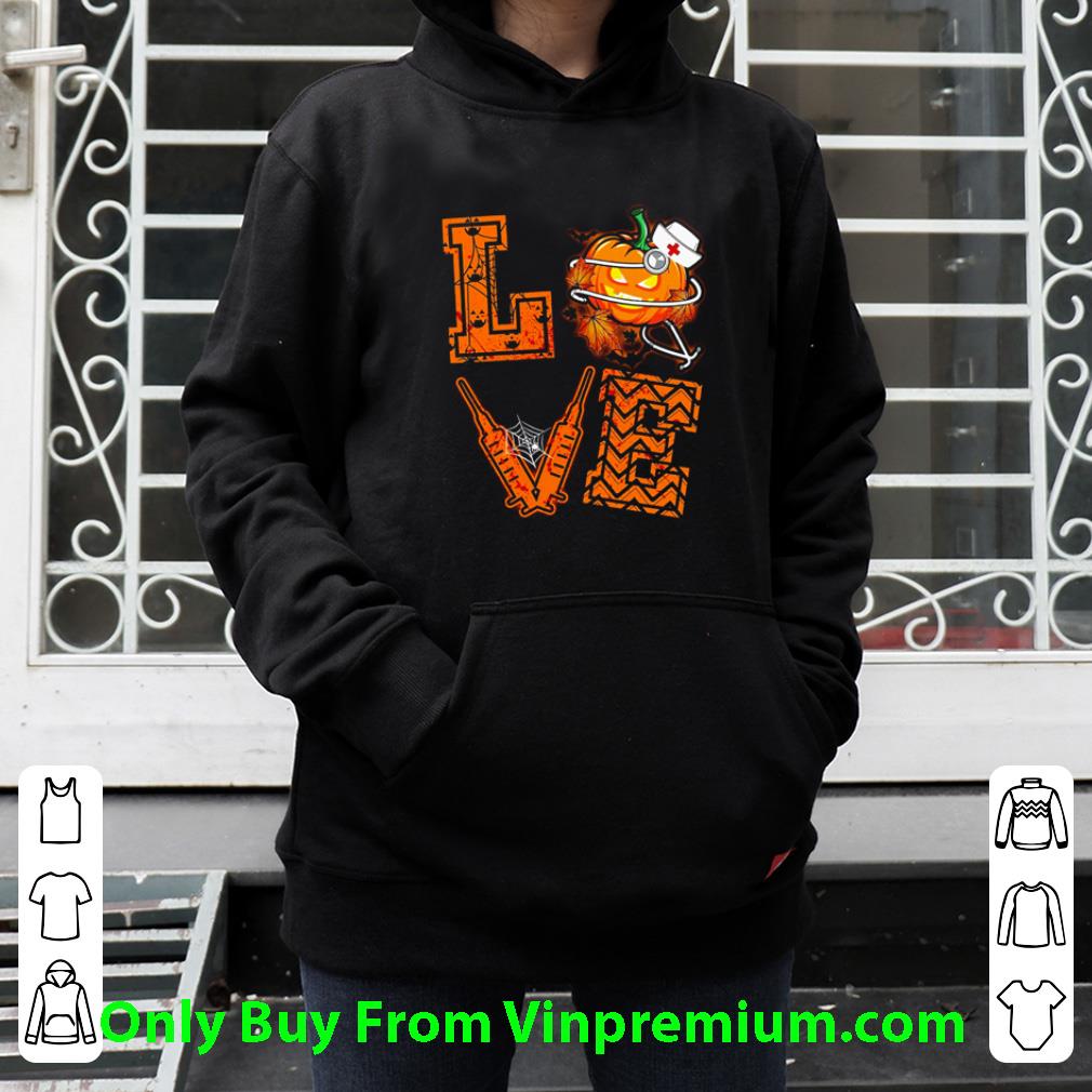 Top Halloween Love Pumpkin Nurse shirt a8719698 top halloween love pumpkin nurse shirt 4 - Top Halloween Love Pumpkin Nurse shirt