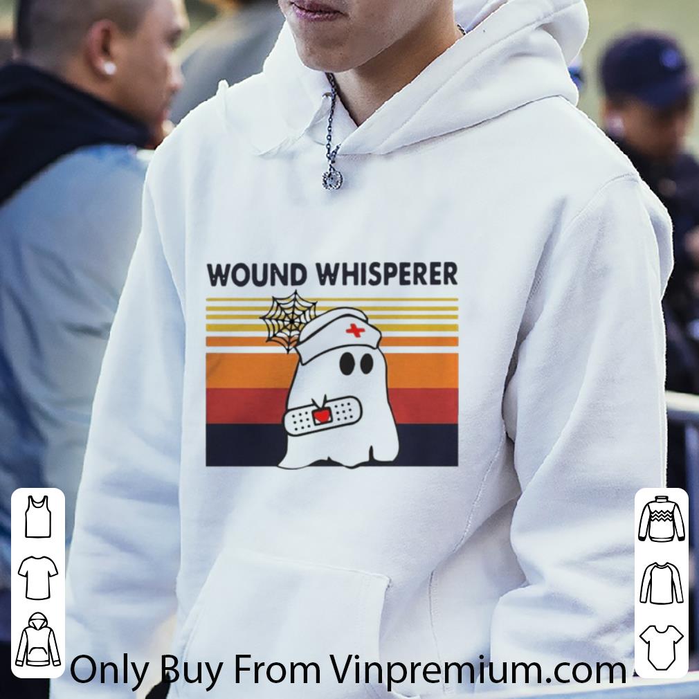b7f51dae official nurse ghost wound whisperer vintage retro shirt 4 - Official Nurse Ghost Wound Whisperer Vintage Retro shirt