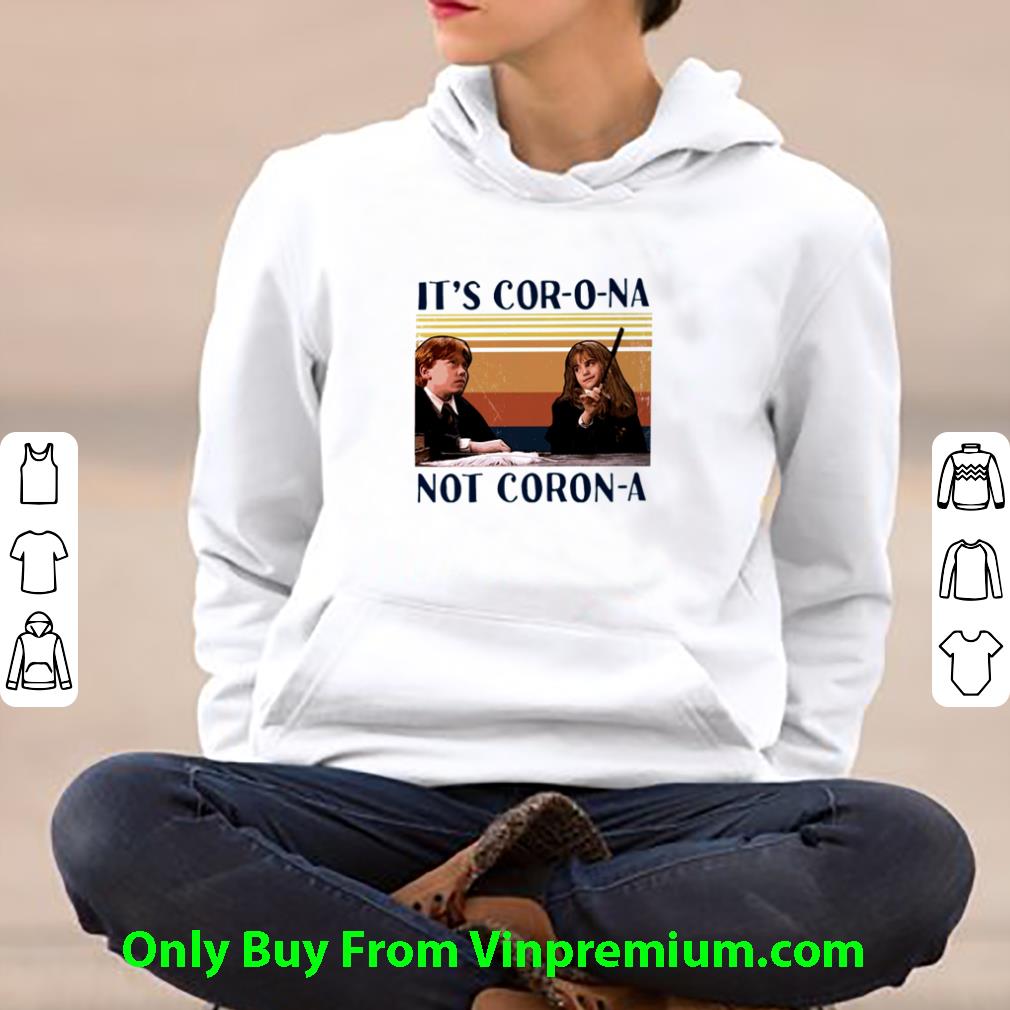 bf3e2f31 nice vintage harry potter ron and hermione it s cor o na not corona shirt 4 - Nice Vintage Harry Potter Ron And Hermione It’s Cor-o-na Not Corona shirt