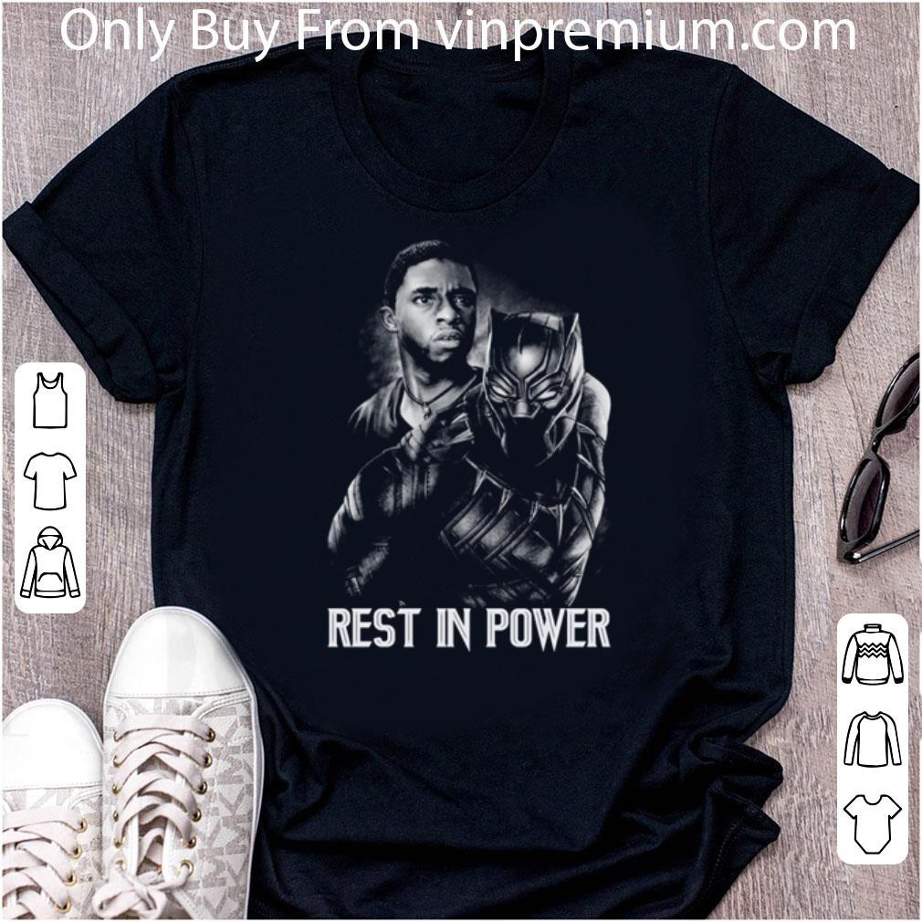 Hot RIP Chadwick Boseman Black Panther Rest In Power shirt