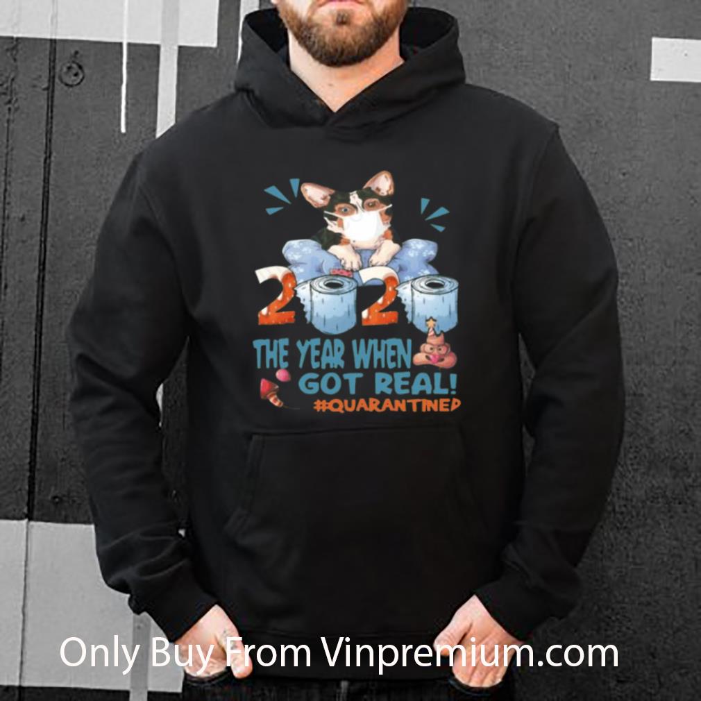 Great Corgi Mask 2020 The Year When Shit Got Real Quarantined Covid-19 shirt df607ba2 great corgi mask 2020 the year when shit got real quarantined covid 19 shirt 4 - Great Corgi Mask 2020 The Year When Shit Got Real Quarantined Covid-19 shirt