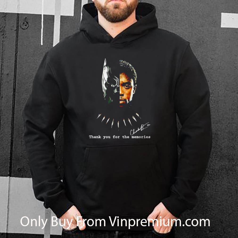 e5ee02c3 original black panther chadwick boseman thank you for the memories signature shirt 4 - Original Black Panther Chadwick Boseman Thank You For The Memories Signature shirt