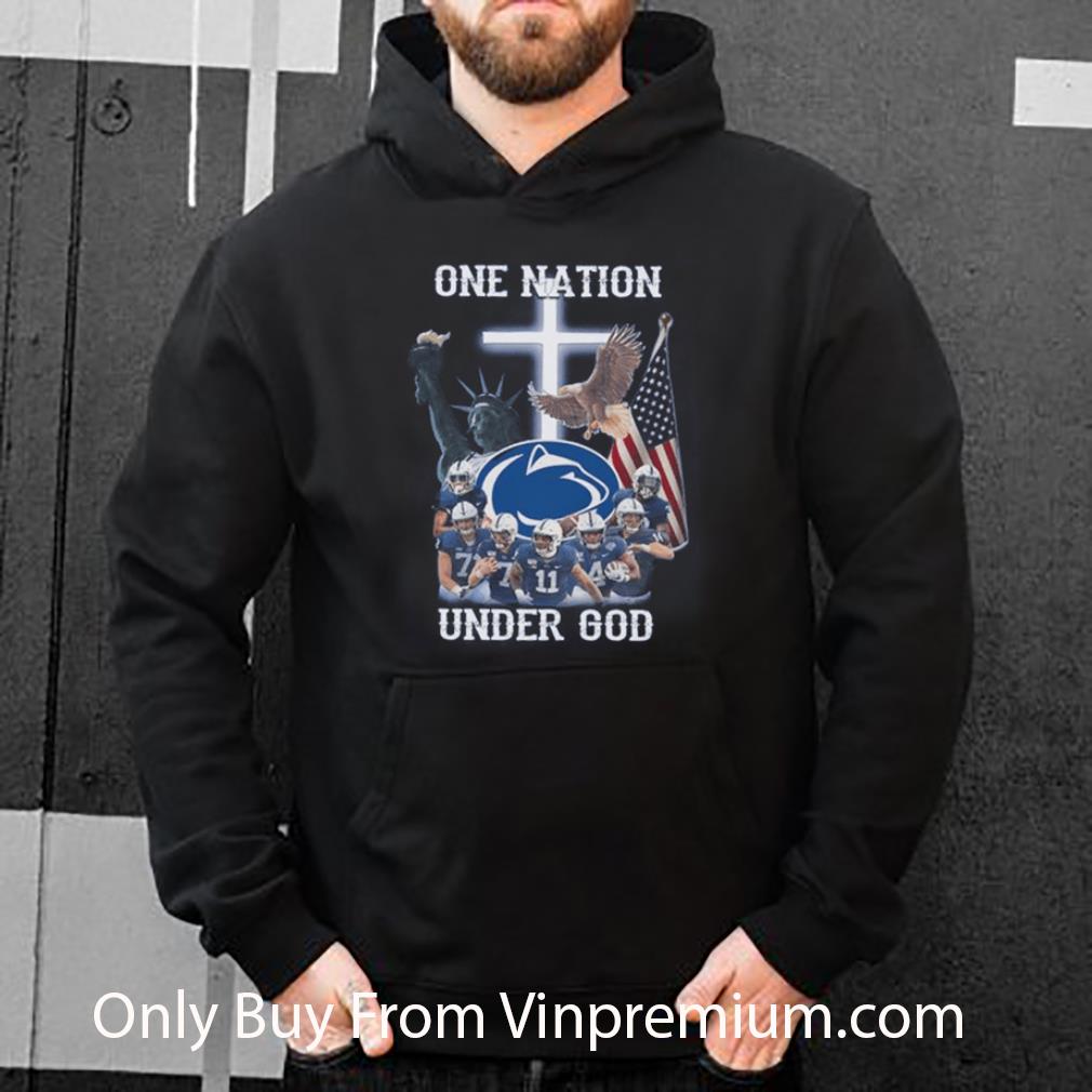 fe9a90fe premium statue of liberty american penn state nittany lions one nation under god shirt 4 - Premium Statue Of Liberty American Penn State Nittany Lions One Nation Under God shirt