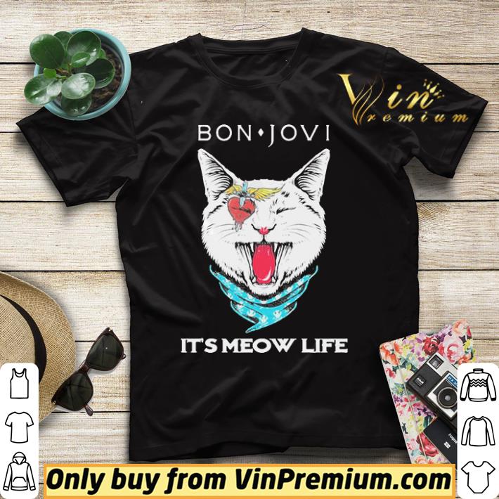 188ae00a premium cat bon jovi it s meow life shirt sweater 4 - Premium Cat Bon Jovi it’s meow life shirt sweater