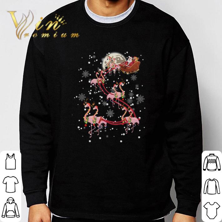 Premium Flamingos Santa Merry Christmas tshirt 2a3ce799 premium flamingos santa merry christmas tshirt 4 - Premium Flamingos Santa Merry Christmas tshirt