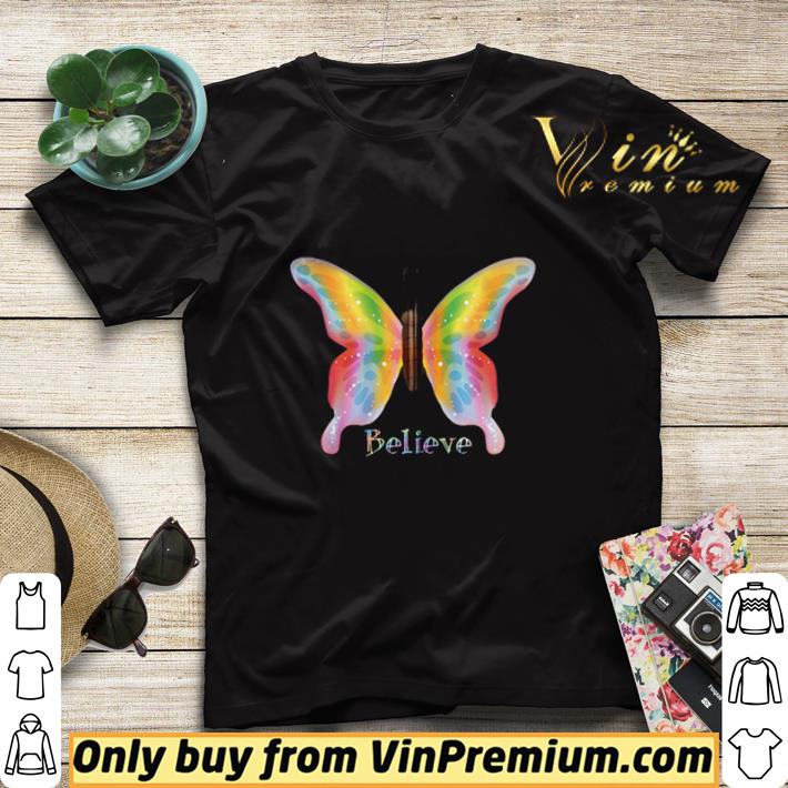 2cefc456 rainbow believe butterfly always believe shirt sweater 4 - Rainbow Believe Butterfly Always Believe shirt sweater