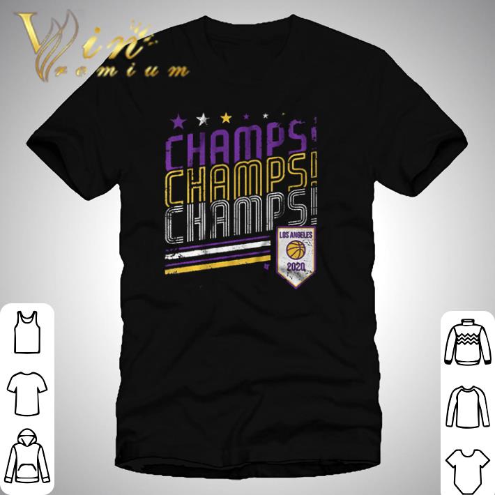 Champs Los Angeles Lakers 2020 baseball shirt