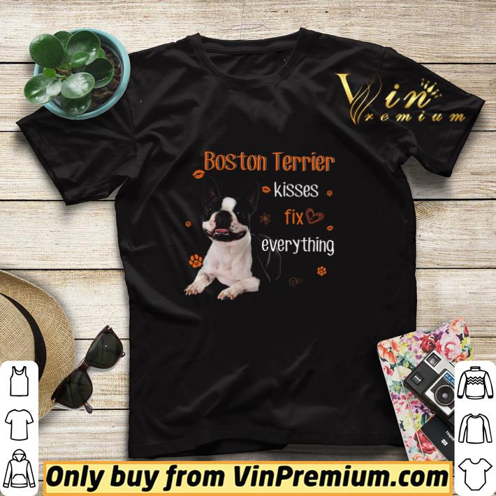 Boston Terrier Kisses Fix Everything shirt sweater 3f489dec boston terrier kisses fix everything shirt sweater 4 - Boston Terrier Kisses Fix Everything shirt sweater