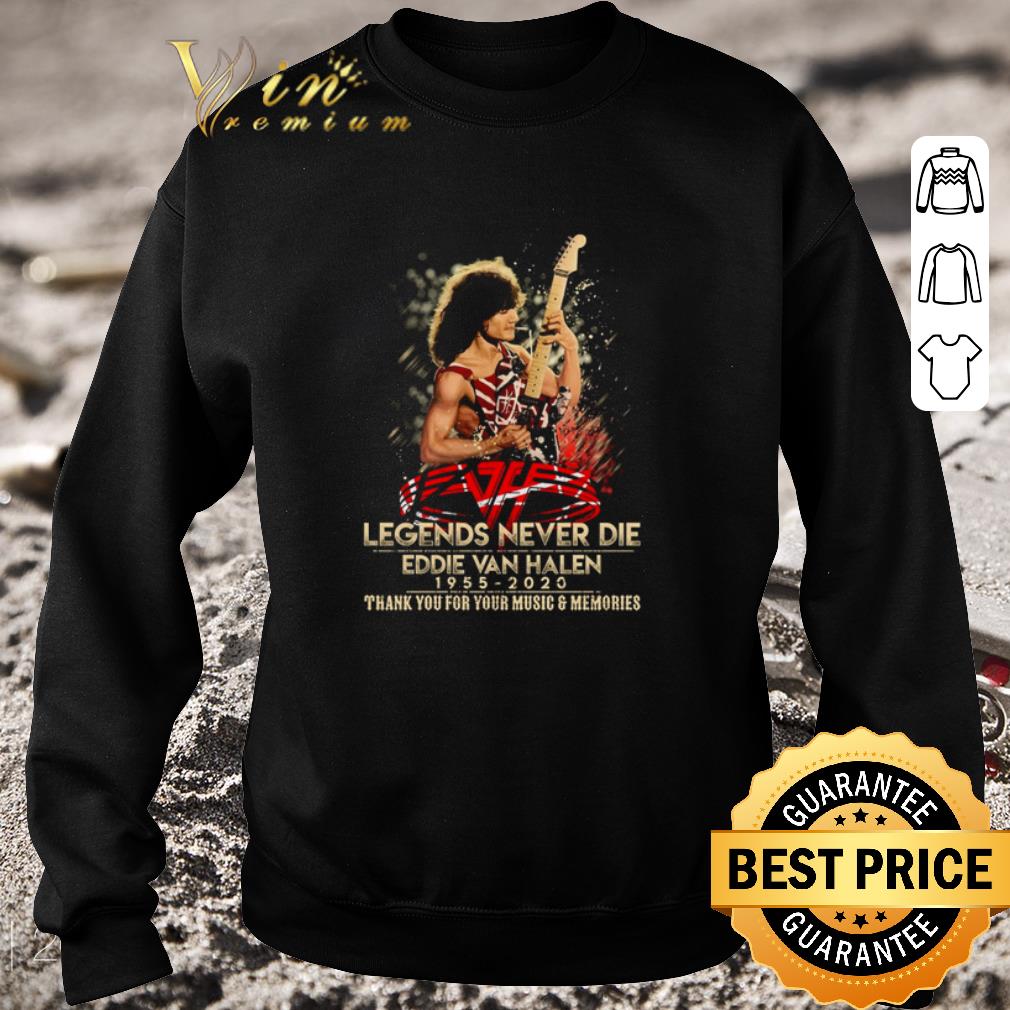 419f25a4 pretty legends never die eddie van halen 1955 2020 thank you for your music and memories shirt 4 - Pretty Legends never die Eddie Van Halen 1955-2020 thank you for your music and memories shirt