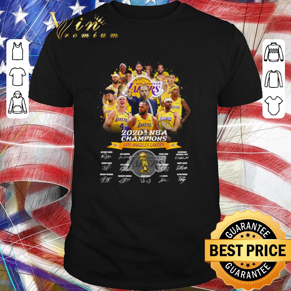 Nice 2020 NBA Champions Los Angeles Lakers shirt