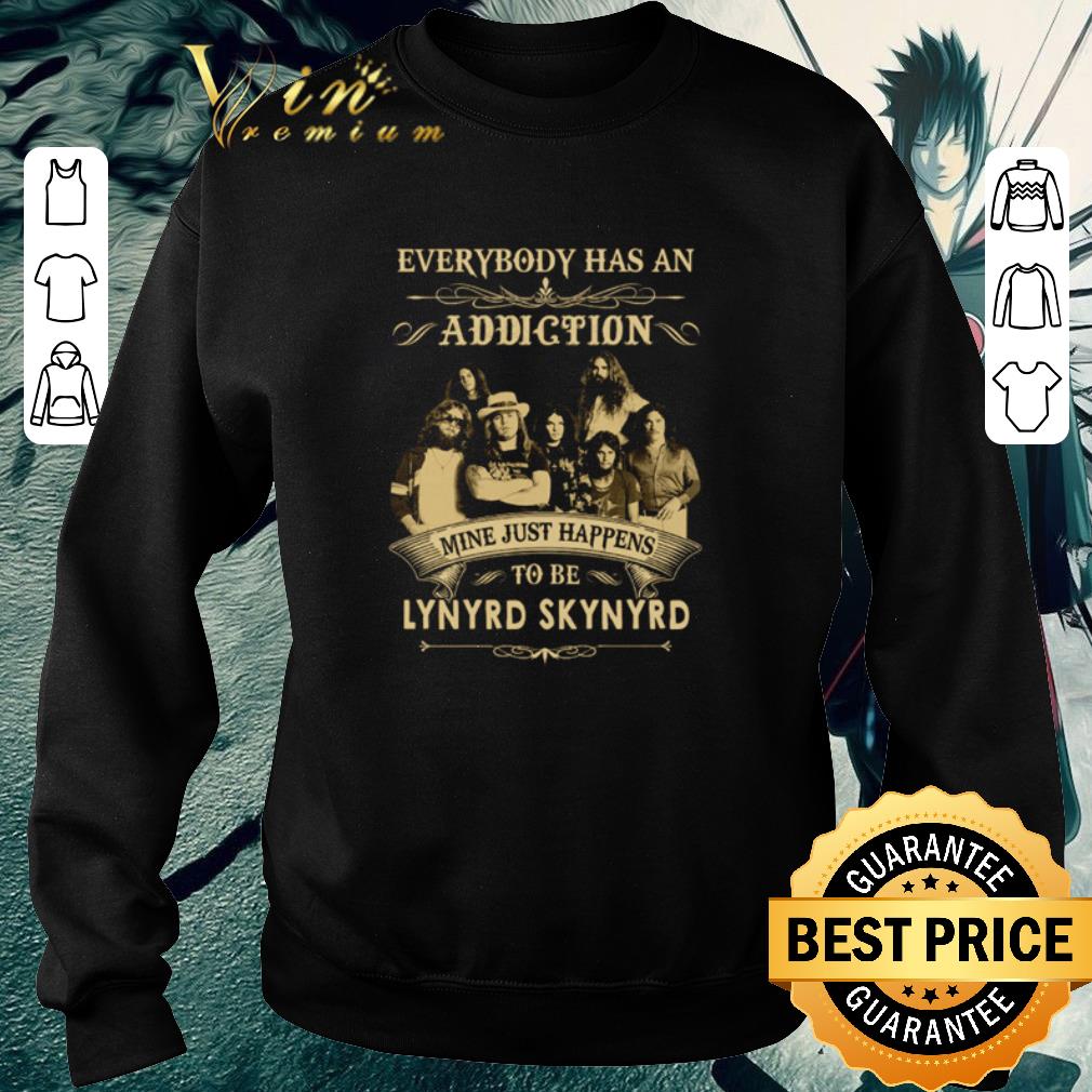 55d615d8 awesome everybody has an addiction mine just happens to be lynyrd skynyrd shirt 4 - Awesome Everybody has an addiction mine just happens to be lynyrd skynyrd shirt