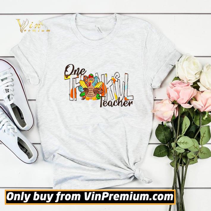 7f723202 turkey leopard one thankful teacher shirt sweater 4 - Turkey Leopard One Thankful Teacher shirt sweater
