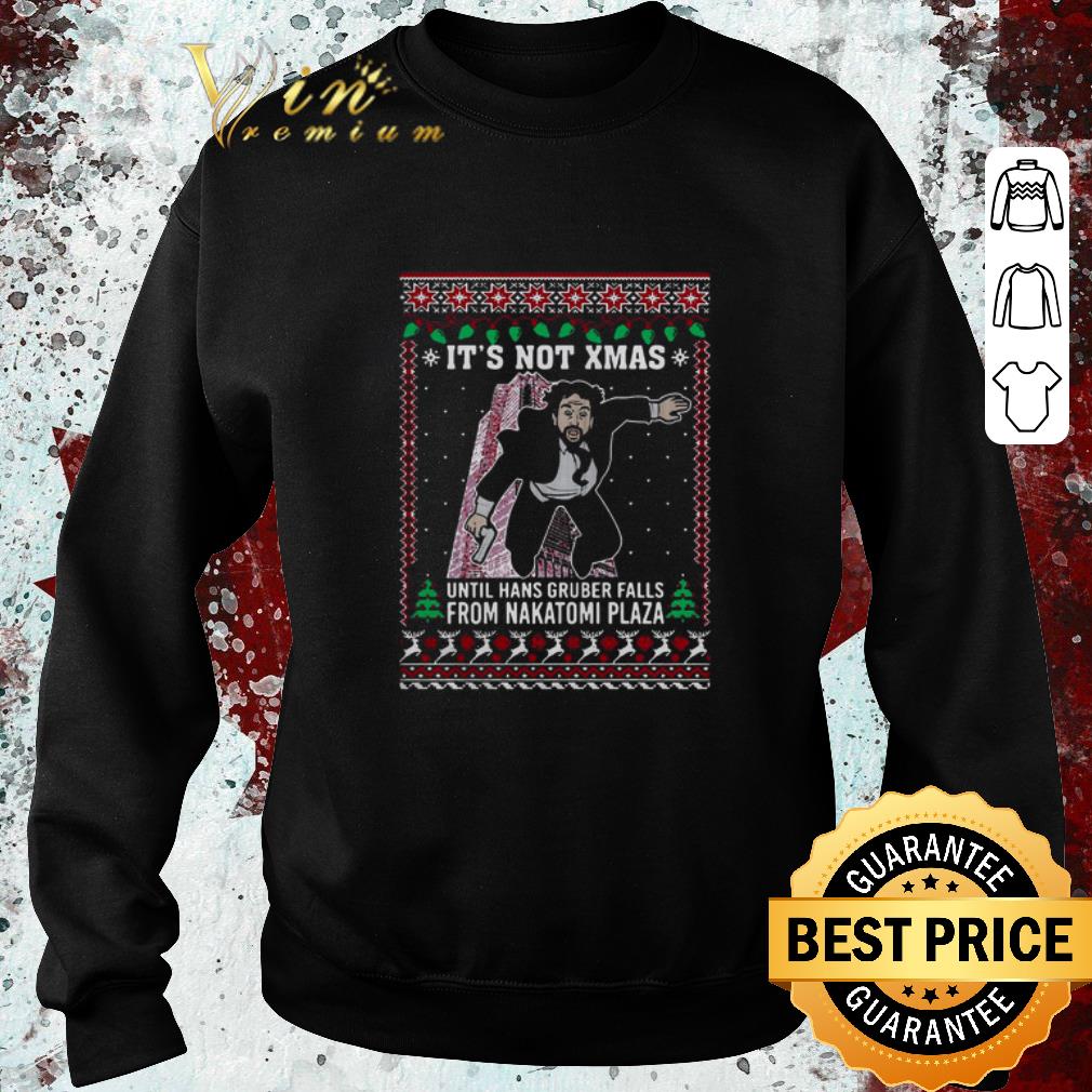 8b0294d2 top it s not xmas until hans gruber falls from nakatomi plaza shirt 4 - Top It's not xmas until hans gruber falls from nakatomi plaza shirt