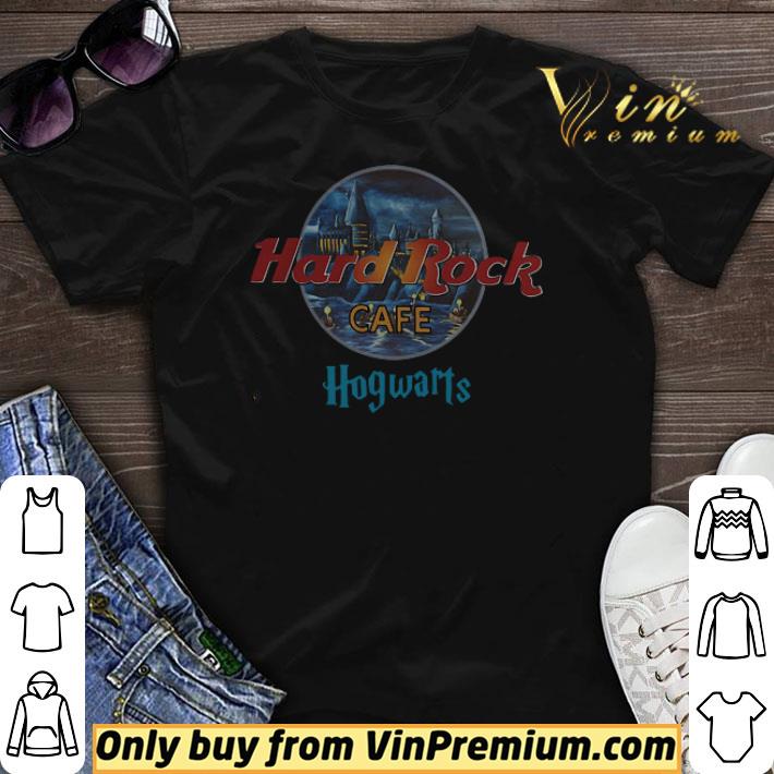 Premium Harry Potter hard Rock cafe Hogwarts tshirt