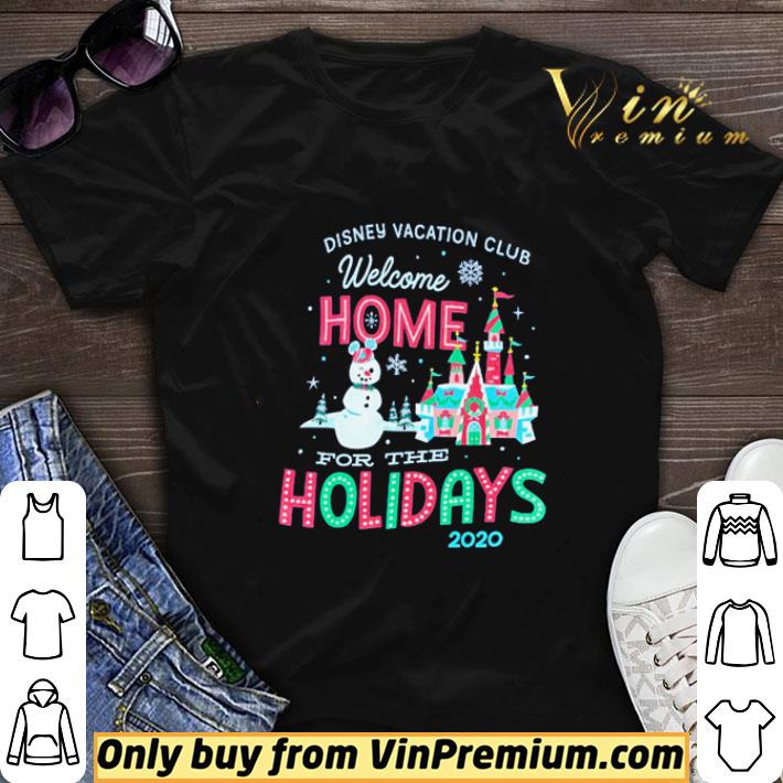 Disney vacation club welcome home for the holidays 2020 shirt sweater
