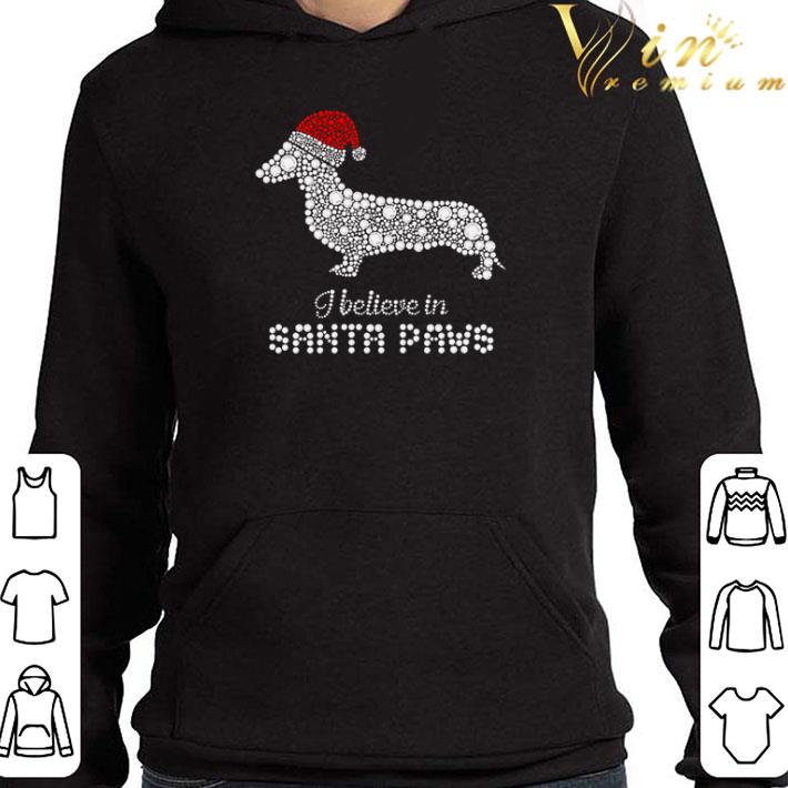 Dachshund Christmas I believe in santa paws shirt ce25fa46 dachshund christmas i believe in santa paws shirt 4 - Dachshund Christmas I believe in santa paws shirt
