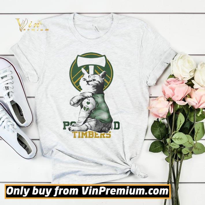 d08257e1 funny cat tattoos portland timbers logo shirt sweater 4 - Funny Cat tattoos portland timbers logo shirt sweater