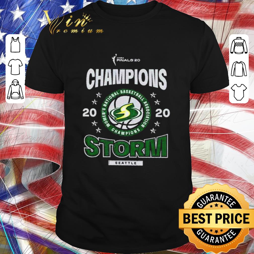 Nice Champions Seattle Storm 2020 shirt