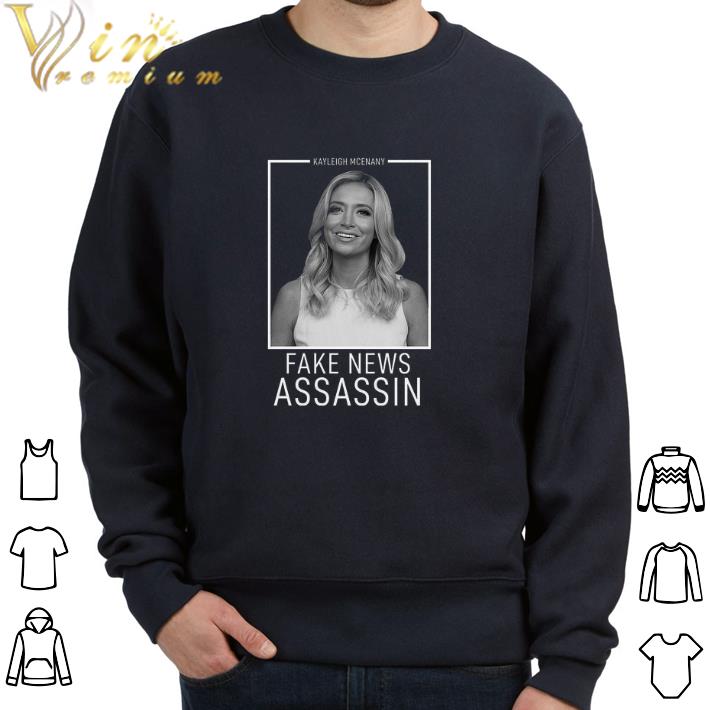 d2f327a5 official kayleigh mcenany fake news assassin tshirt 4 - Official Kayleigh Mcenany Fake News Assassin tshirt