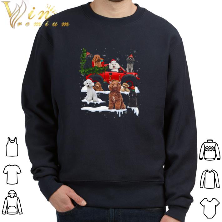 Funny Poodle Merry Christmas Red Car tshirt df5f499a funny poodle merry christmas red car tshirt 4 - Funny Poodle Merry Christmas Red Car tshirt