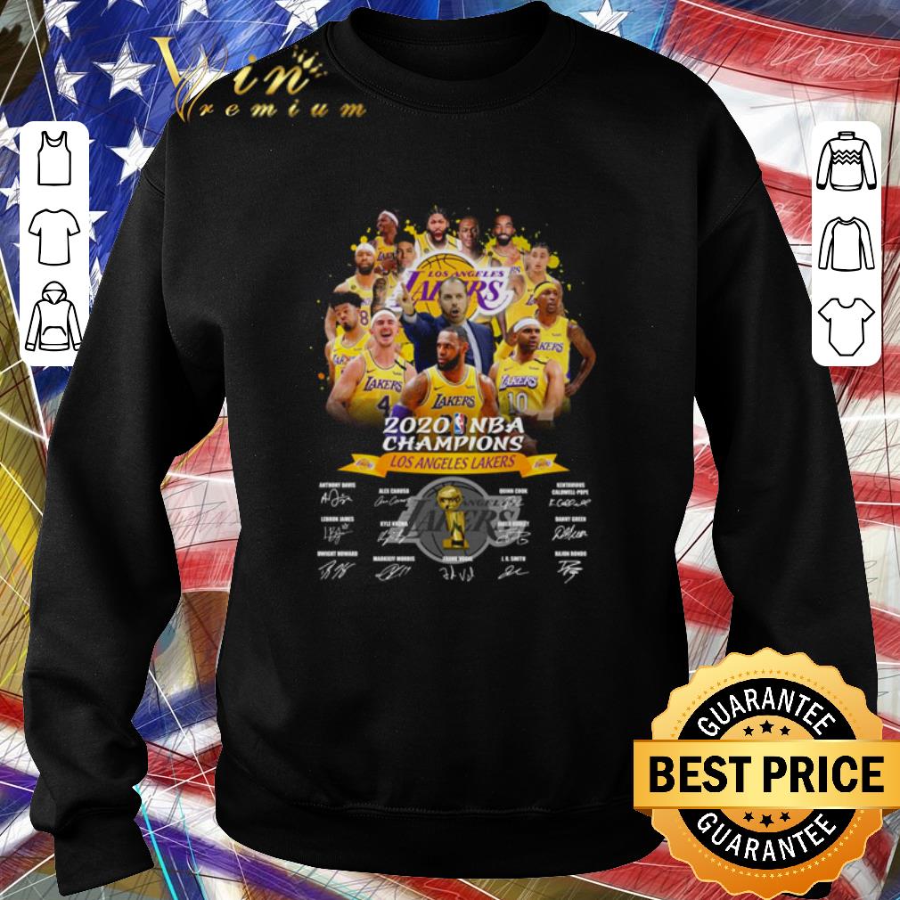 e3d93776 nice 2020 nba champions los angeles lakers shirt 4 - Nice 2020 NBA Champions Los Angeles Lakers shirt