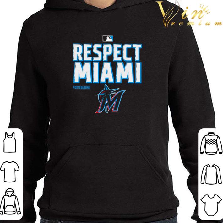 e9f3651d respect miami marlins 2020 postseason locker room shirt 4 - Respect Miami Marlins 2020 Postseason Locker Room shirt