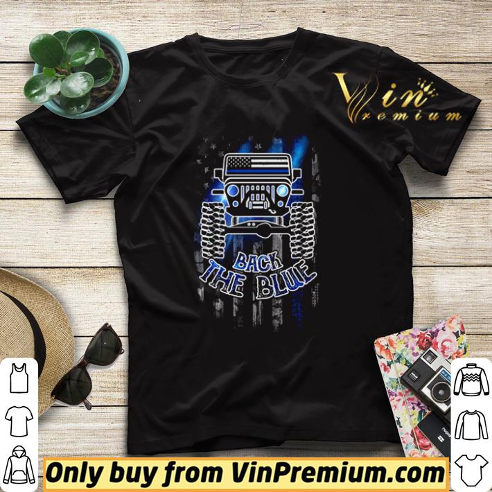 Hot Thin Blue Line jeep back the blue shirt sweater f23374b3 hot thin blue line jeep back the blue shirt sweater 4 - Hot Thin Blue Line jeep back the blue shirt sweater