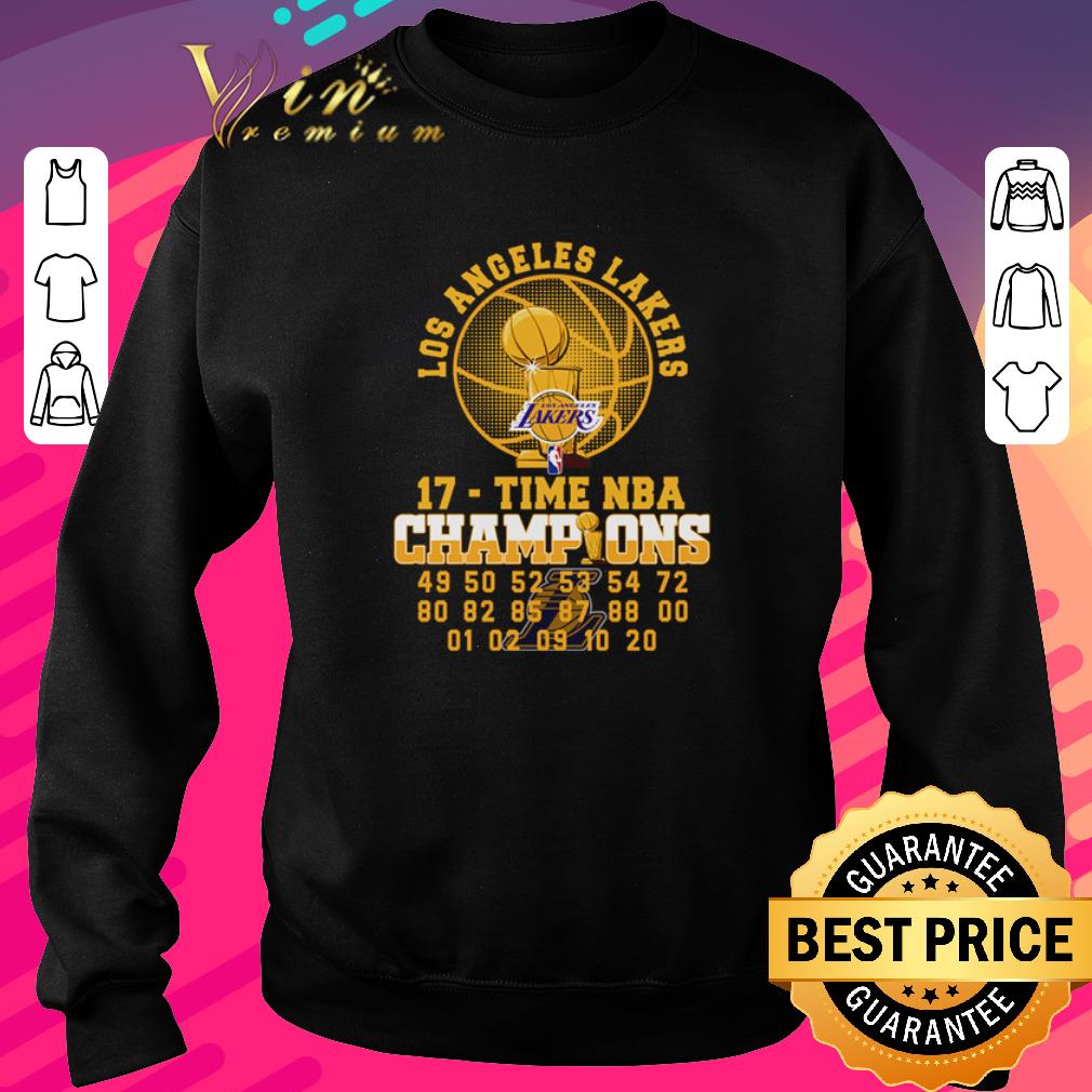 fc445cff hot los angeles lakers 17 time nba champions shirt 4 - Hot Los Angeles Lakers 17 time NBA Champions shirt