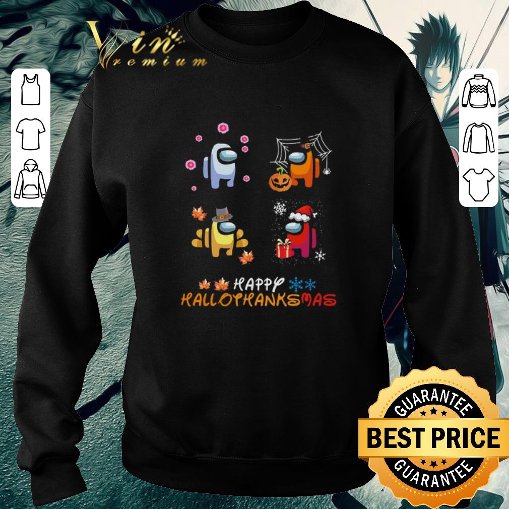 Original Among Us Happy Hallothanksmas shirt 344b7066 original among us happy hallothanksmas shirt 4 - Original Among Us Happy Hallothanksmas shirt