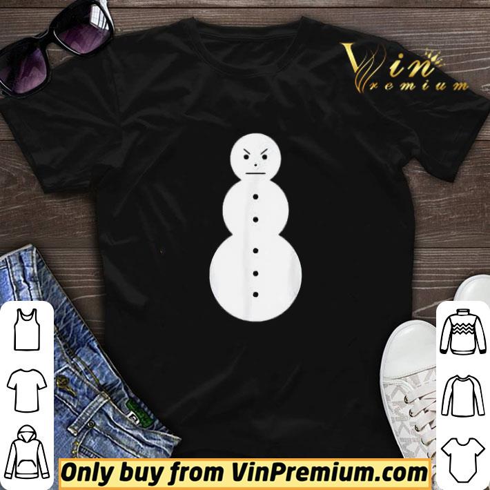 Angry Jeezy Snowman Merry Christmas shirt sweater