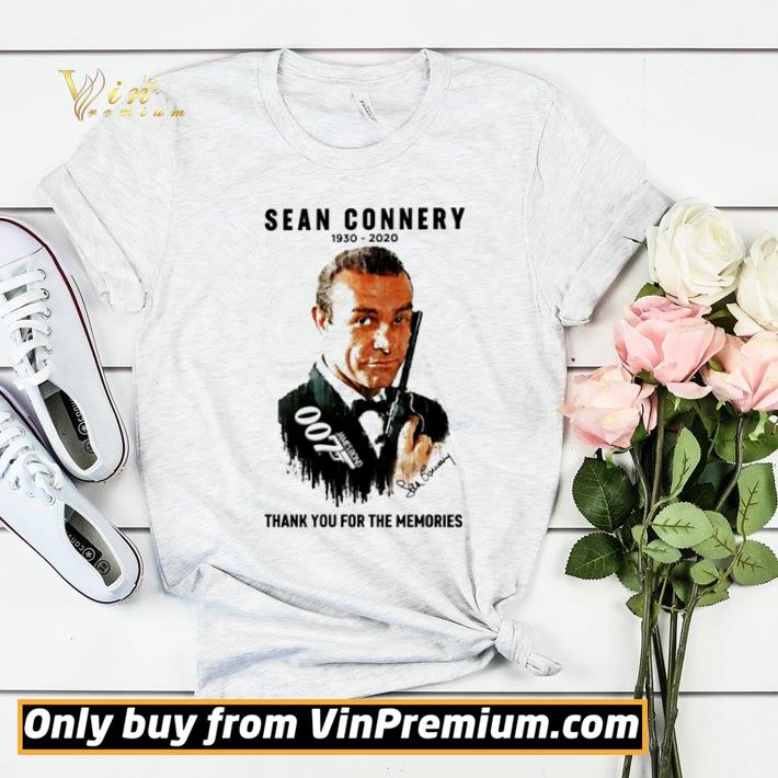 5b35d429 sean connery 007 1930 2020 thank you for the memories signature shirt sweater 4 - Sean Connery 007 1930 2020 thank you for the memories signature shirt sweater