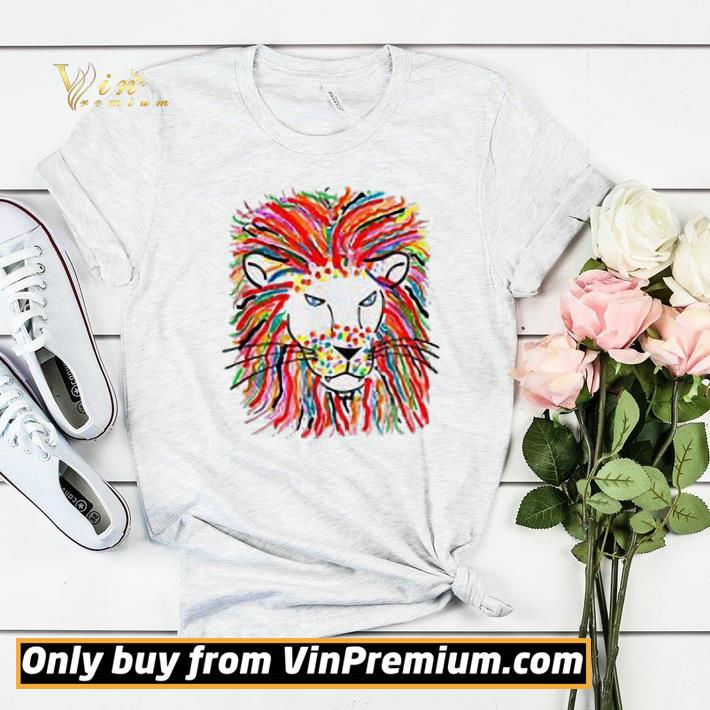 5e4c9e18 rainbow lion shirt sweater 4 - Rainbow Lion shirt sweater