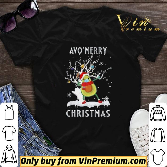 Avo Merry Christmas 2020 Avocado Face Mask shirt sweater