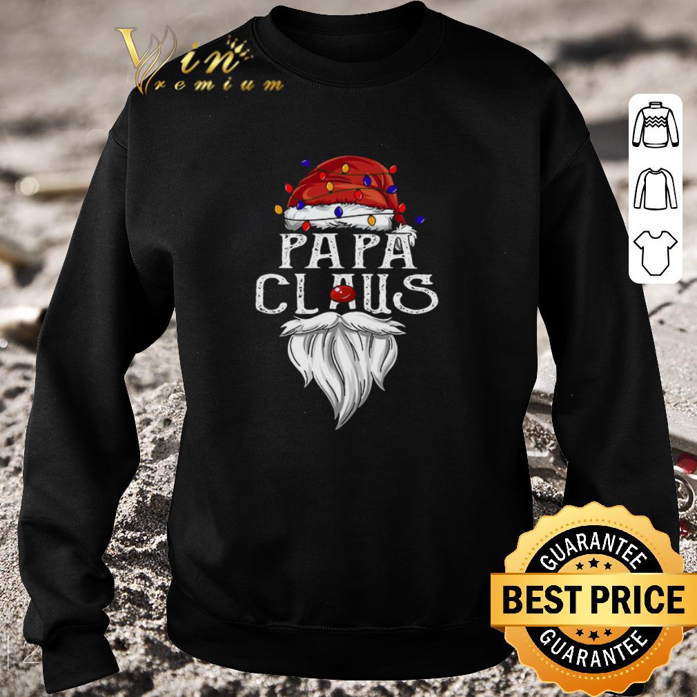 8c950d75 official santa claus papa claus ligh christmas shirt 4 - Official Santa Claus Papa Claus Ligh Christmas shirt