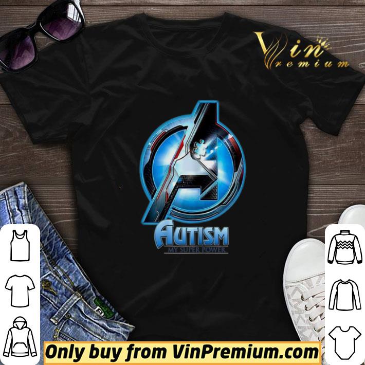 Avenger Autism My Super Power shirt sweater