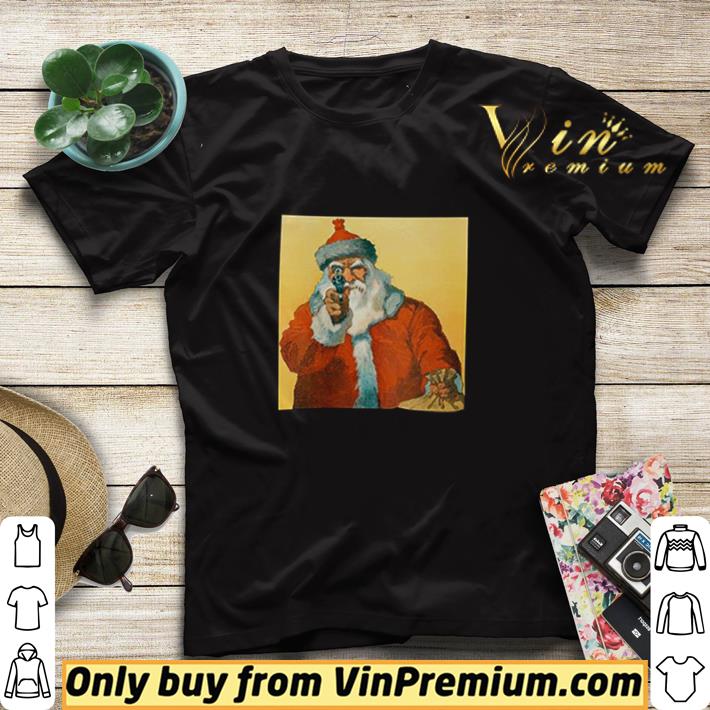 bcbfcebc santa claus hold gun christmas shirt sweater 4 - Santa Claus hold gun Christmas shirt sweater