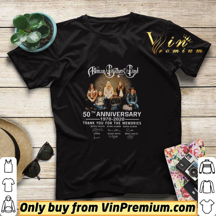 e07f8d7c human brothers band 50th anniversary 1970 2020 signature thank you shirt sweater 4 - Human Brothers Band 50th Anniversary 1970 2020 Signature Thank You shirt sweater