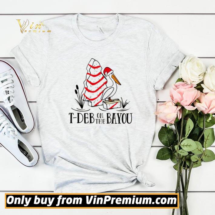 0557d189 stork cake t deb on the bayou christmas shirt sweater 4 - Stork Cake T-deb on the bayou Christmas shirt sweater