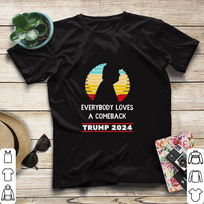 0758419d official trump 2024 everybody loves a comeback vintage shirt sweater 4 - Official Trump 2024 Everybody Loves A Comeback Vintage shirt sweater
