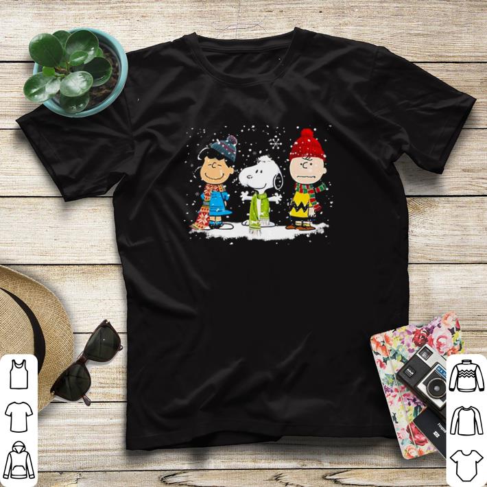 Funny Peanuts characters snow merry Christmas shirt sweater 0fab02a1 funny peanuts characters snow merry christmas shirt sweater 4 - Funny Peanuts characters snow merry Christmas shirt sweater
