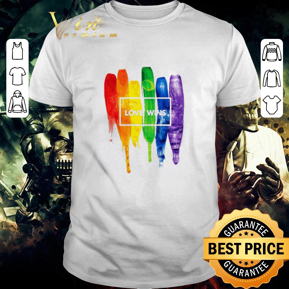 Premium LGBT Love Wins shirt