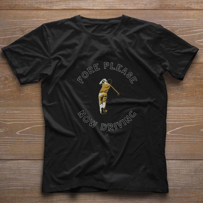 Original Fore Please Now Driving shirt