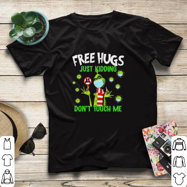 Official Grinch face mask Free Hugs just kidding don’t touch me shirt sweater 47a03fab official grinch face mask free hugs just kidding don t touch me shirt sweater 4 - Official Grinch face mask Free Hugs just kidding don’t touch me shirt sweater