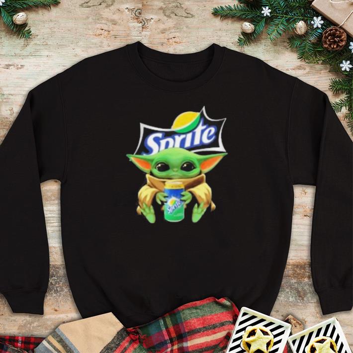 6352e6f4 premium star wars baby yoda hugs sprite soft drink tshirt sweater 4 - Premium Star Wars Baby Yoda Hugs Sprite Soft Drink tshirt sweater