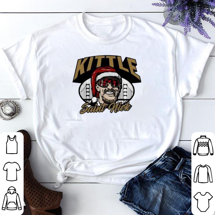 69f6daaf official merry george kittle saint nick christmas shirt sweater 4 - Official Merry George Kittle Saint Nick Christmas shirt sweater